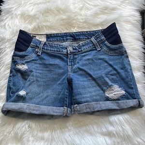 Gap Maternity jean shorts